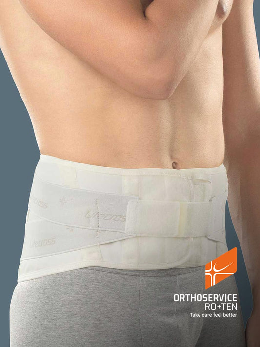 Litecross93 – Busto Ortopedico Elastico Ribassato | Stabilizzazione Lombare