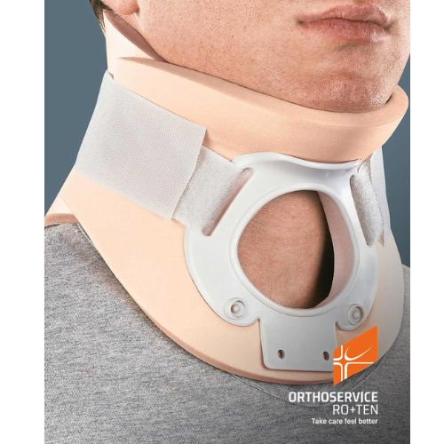 Cervistable – Collare Cervicale Bivalva con Foro Tracheale | Massima Stabilità e Supporto