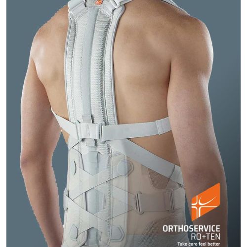 Dorsopull74 – Schienale per Spallaccio | Compatibile con Busto Ortopedico Lumbopull