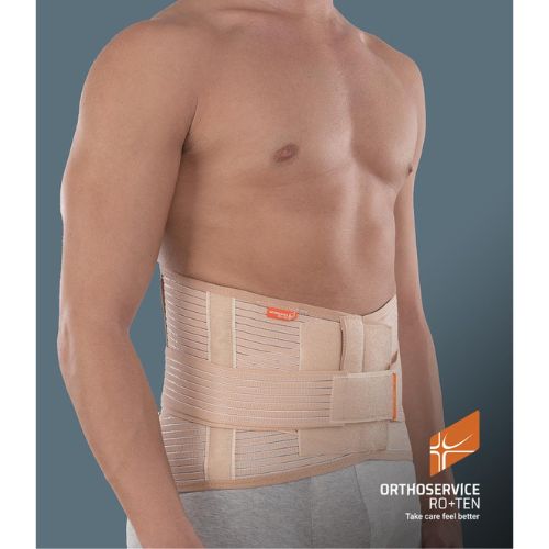 Easyco Plus – Corsetto Elastico Millerighe con Tiranti | Supporto Lombare