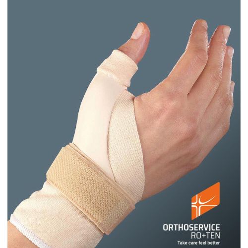 Daumfix – Ortesi per Pollice Termoformabile con Guantino Protettivo