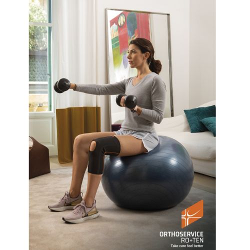 GenuFIT 04 – Ginocchiera Tubolare con Stabilizzatore Rotuleo