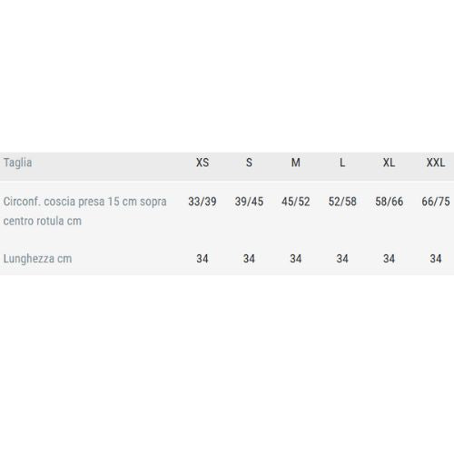 GenuFIT 08 – Ginocchiera Tubolare con Stecche a Spirale e Stabilizzatore Rotuleo