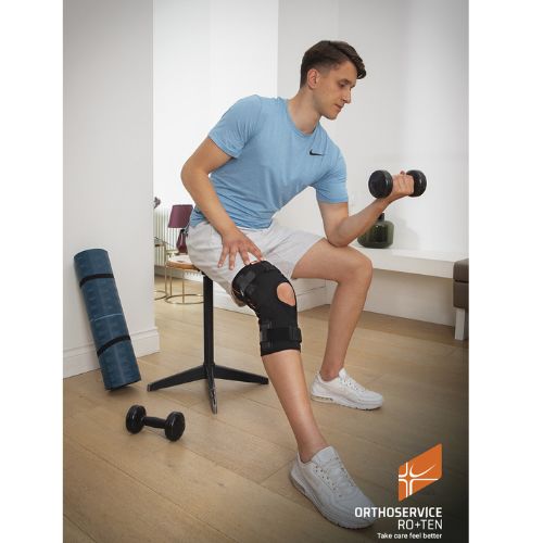 GenuFIT 15A – Ortesi per Ginocchio Apribile con Aste Articolate