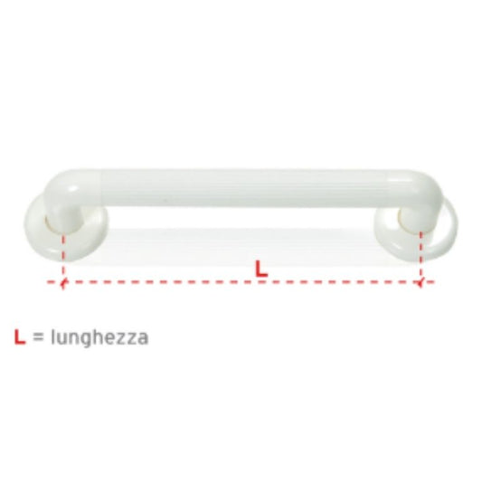 Impugnatura di Sicurezza per Bagno in PVC Ø36 mm