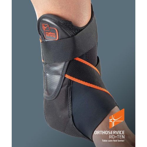 MalleoStrong PRO – Tutore Bivalva per Caviglia con Imbottitura in Schiuma