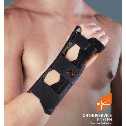 Manulite – Immobilizzatore per Polso con Stecca Rigida Modellabile