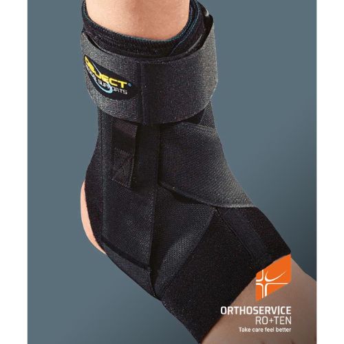 Object 81 – Cavigliera in Neoprene con Tiranti Elastici a 8 e Stecche a Spirale