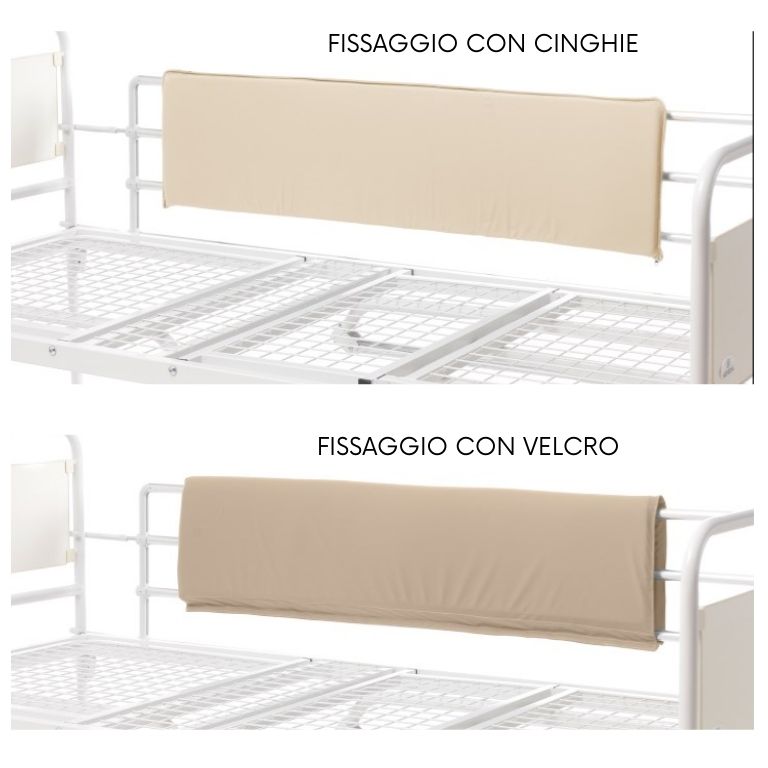 Paraspigoli in Poliuretano per Sponde Letto – Con Fissaggio a Cinghia o Velcro
