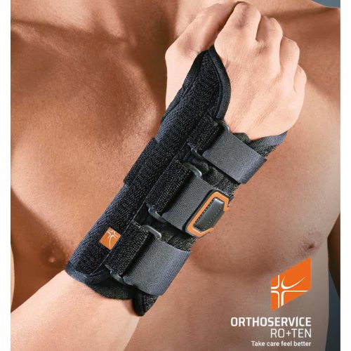 PolFIT 19 – Immobilizzatore Corto per Polso con Stecca Rigida