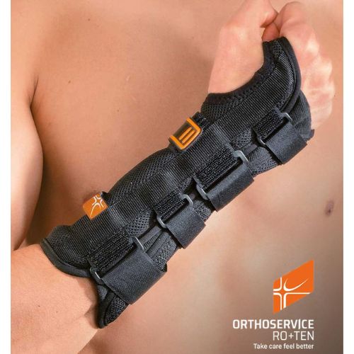 PolFIT 21 – Immobilizzatore Lungo per Polso con Stecca Rigida