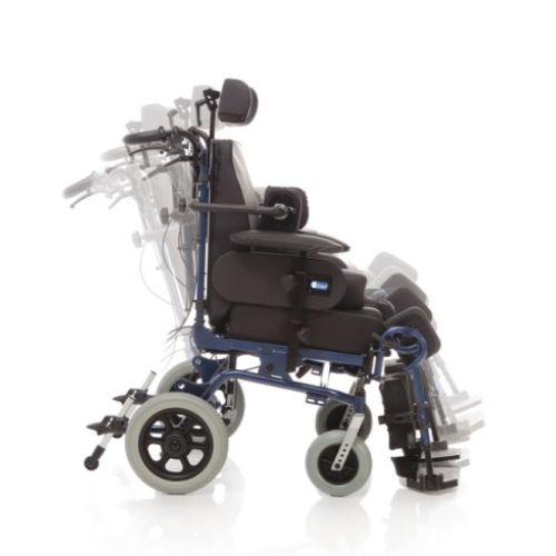 NOLEGGIO - Poltrona Polifunzionale Assistita Relief GO - Con Ruote da 30 cm