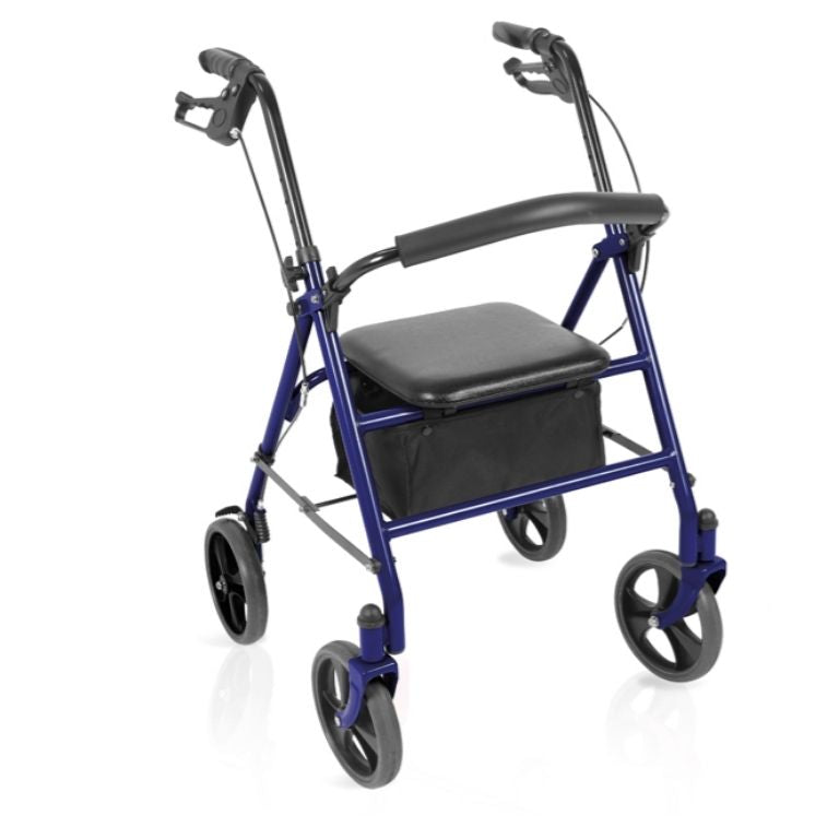 Rollator Pieghevole Teti | Acciaio Verniciato 4 Ruote