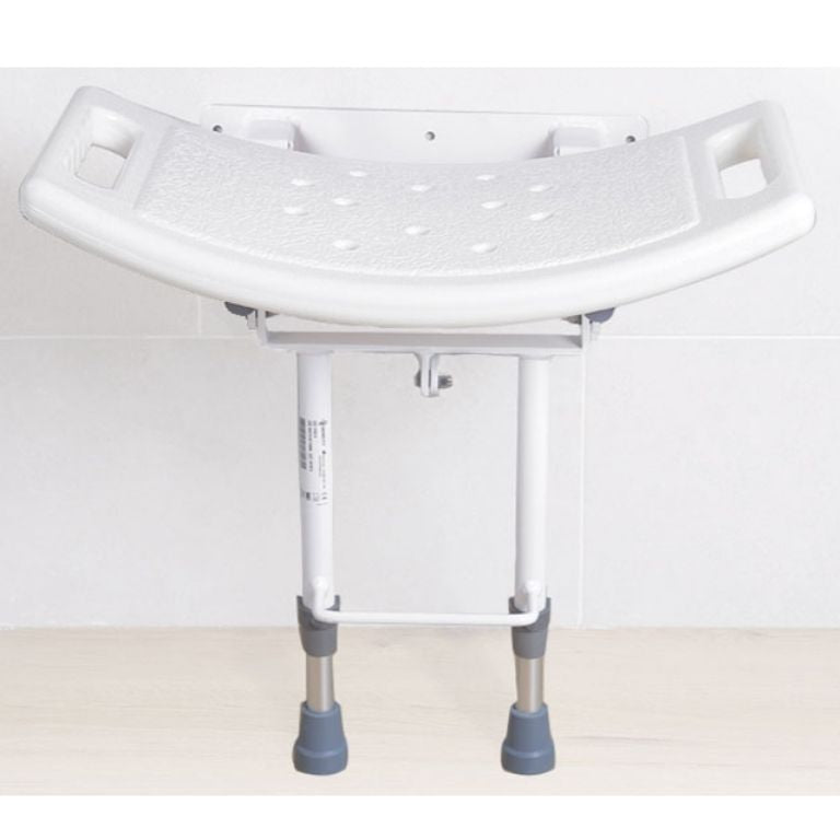 Sedile per Doccia da Parete – Con o Senza Gambe di Supporto
