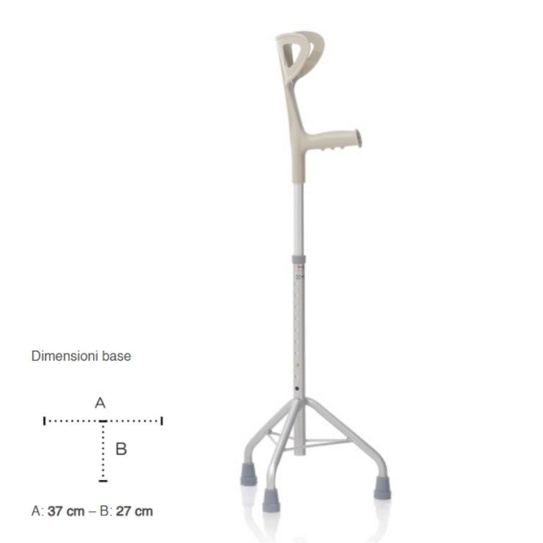 Tripode e Quadripode con Appoggio Brachiale