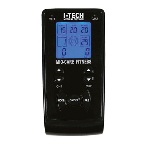 Mio-Care Fitness - Elettrostimolatore Professionale a 2 Canali