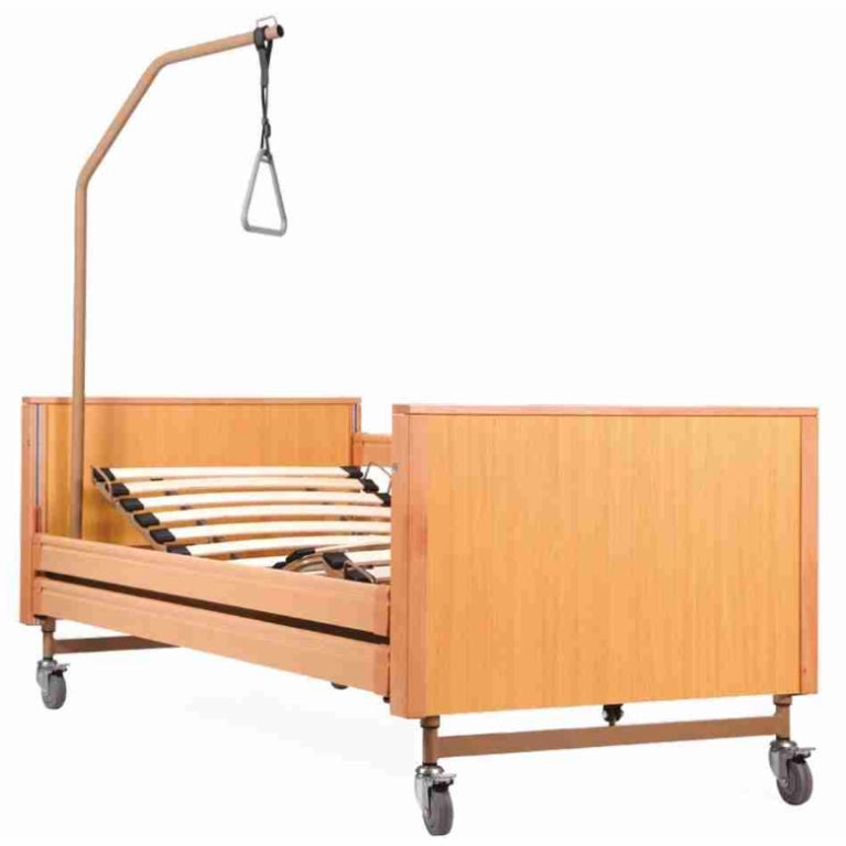 NOLEGGIO - Letto da Degenza Elettrico in Legno a 3 Snodi