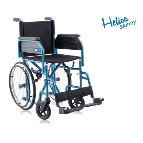 Carrozzina Leggera Pieghevole ad Autospinta – Serie Helios Skinny –  CP765