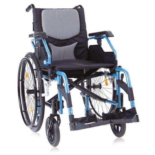Carrozzina leggera pieghevole ad autospinta – Serie Helios Pro