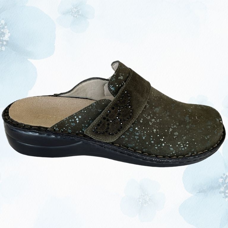 Ciabatta Ortopedica Donna Ortholine – Made in Italy con Plantare Estraibile