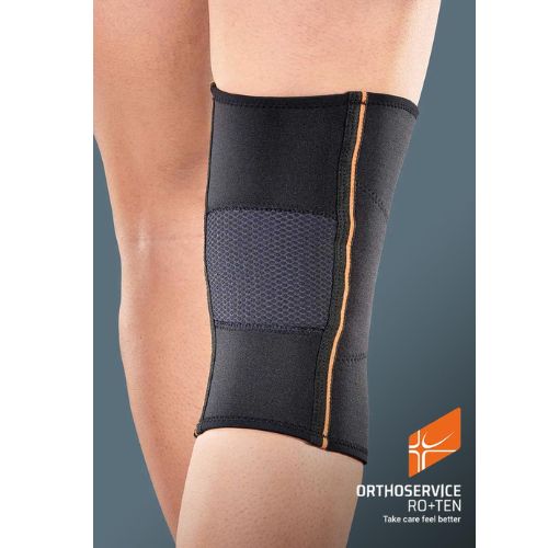 Ginocchiera Tubolare Corta GenuFIT 63 con Foro Rotuleo – Comfort e Stabilità