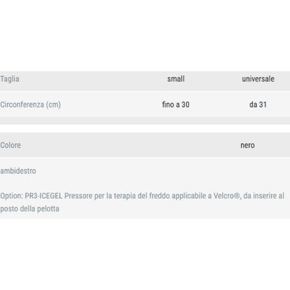 Ice – Cinturino Sottorotuleo con Pressore in Gel e Terapia del Freddo