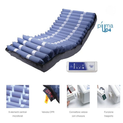 Kit antidecubito Piuma Up4 con compressore – 20 elementi – H 20 cm