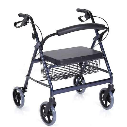 Rollator Bariatrico Apollo HD in Acciaio Verniciato | 4 Ruote | Portata 200 kg