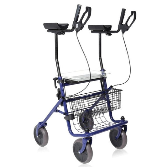 Rollator Era 4 Ruote con Appoggio Antibrachiale | Acciaio Verniciato