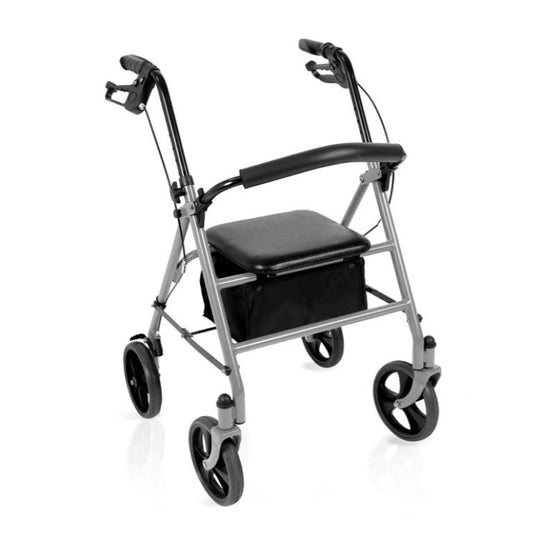 Rollator Pieghevole Teti | Acciaio Verniciato 4 Ruote