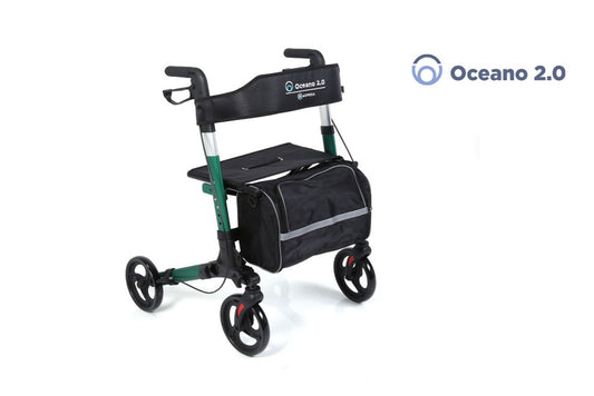 Rollator Pieghevole 4 Ruote in Alluminio – OCEANO 2.0