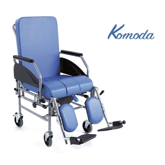 Sedia Comoda Reclinabile con Ruote Serie Komoda