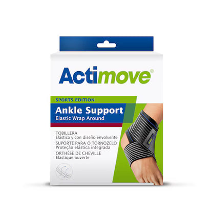 Actimove Sports Edition Cavigliera con Fascia Elastica Regolabile